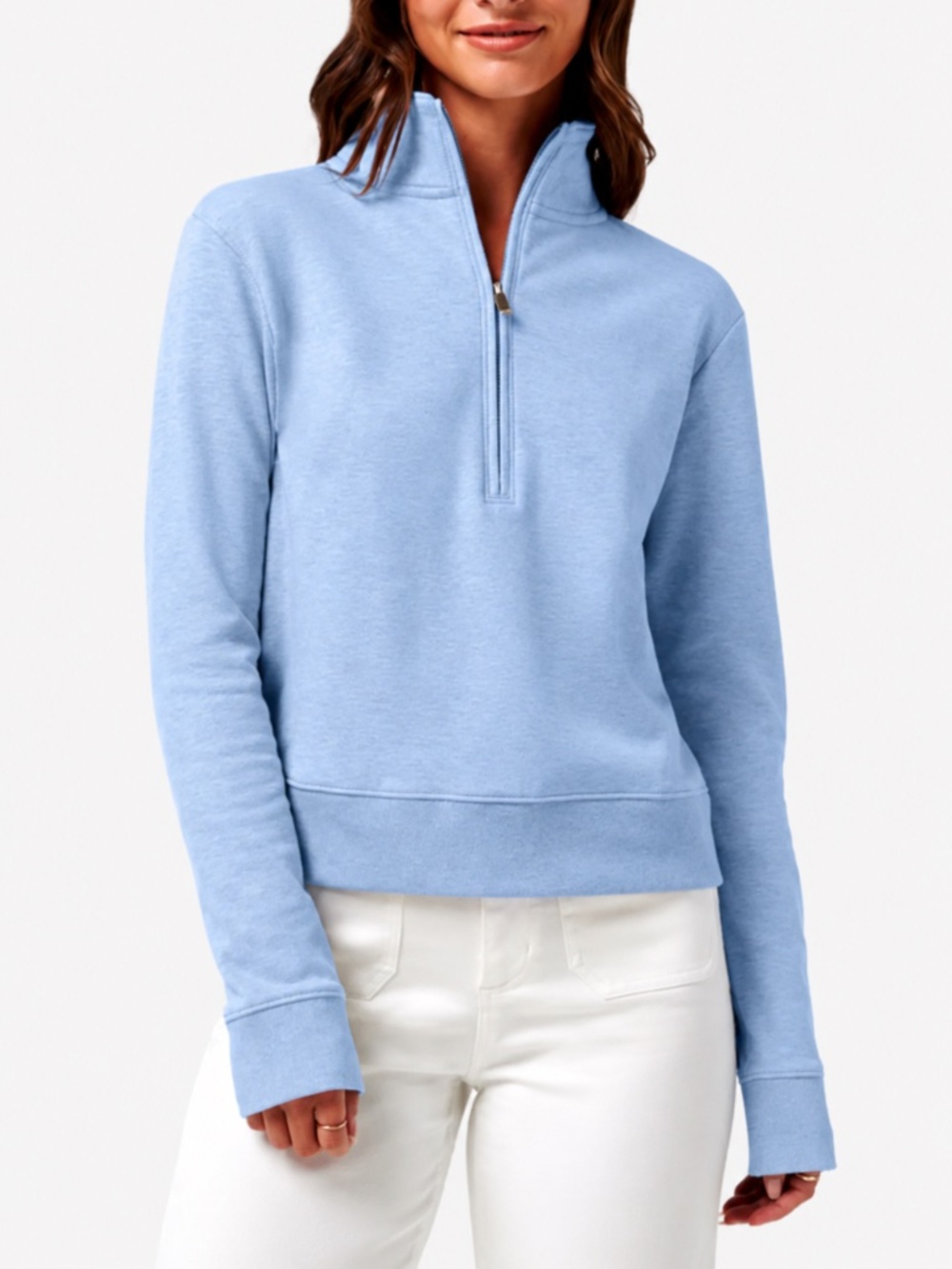 Hamilton Farm Golf Club Peter Millar Cotton Quarter-zip Sweater